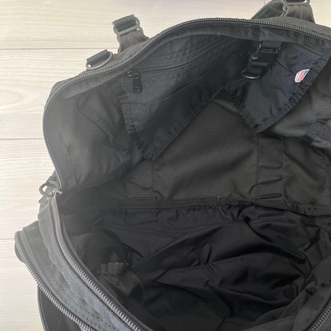 BRIEFING DUAL DUFFLE 2wayボストンバッグ ブラック