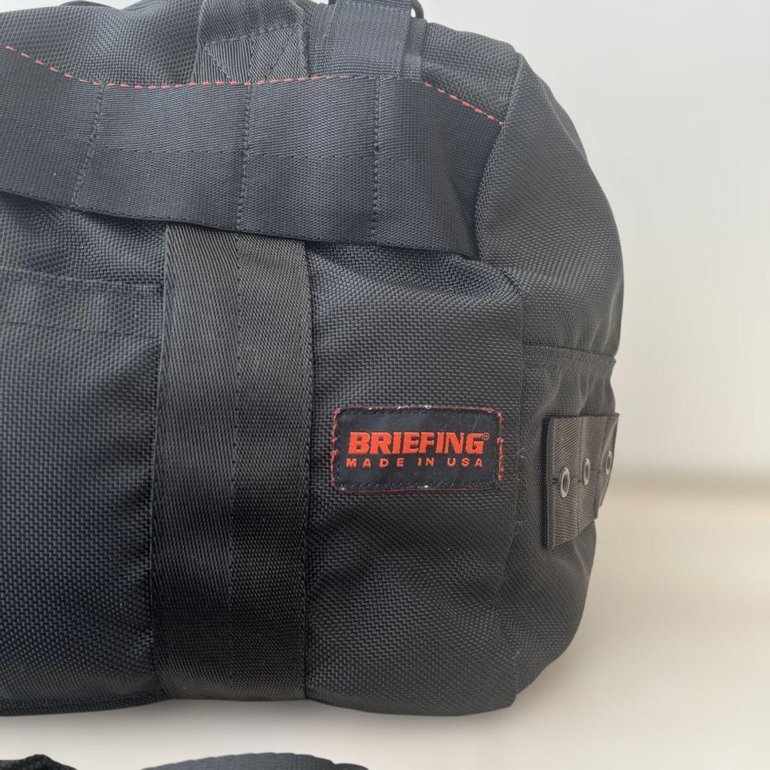 BRIEFING DUAL DUFFLE 2wayボストンバッグ ブラック