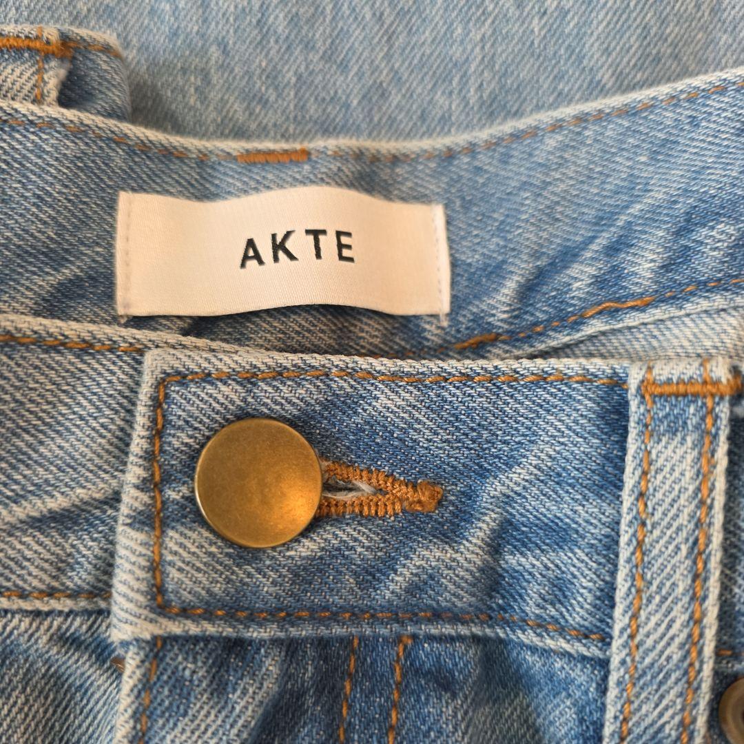 ★AKTE ★デニムスカート デニムマキシスカート