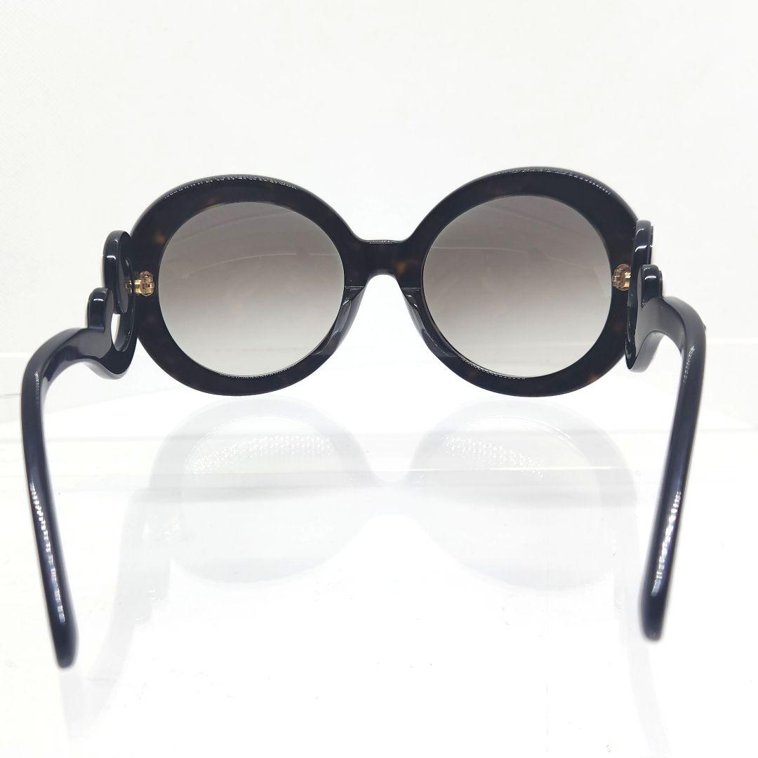 ミニマル バロック サングラス ブラック ホワイト プラダ PRADA