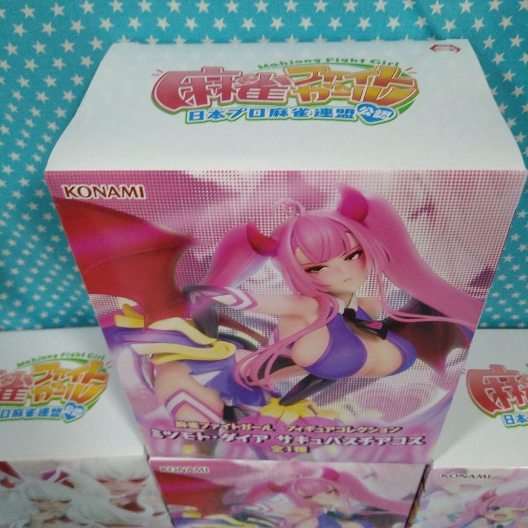 麻雀ファイトガール フィギュアコレクション　３種６品セット
