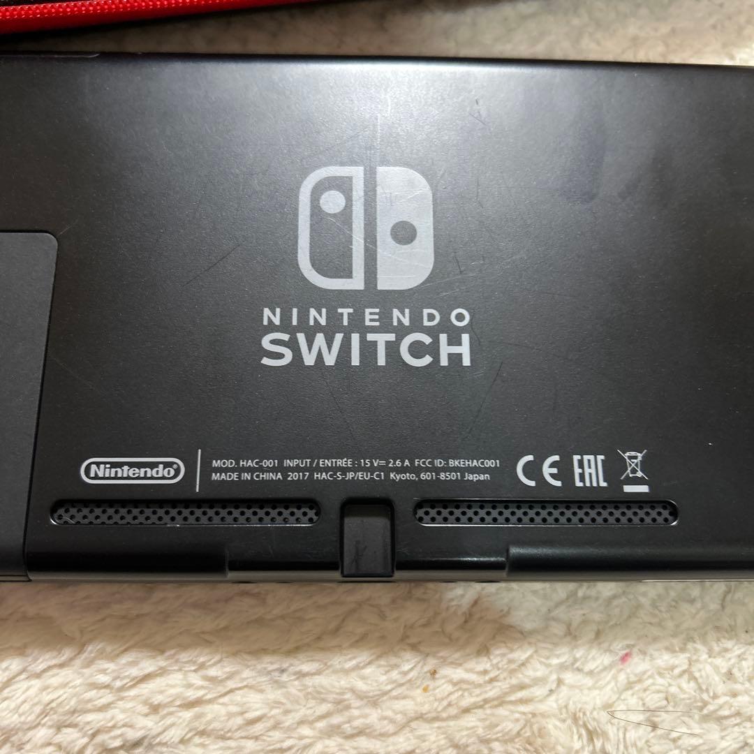 Nintendo Switch 本体 赤/青 ゲームソフト3本付き