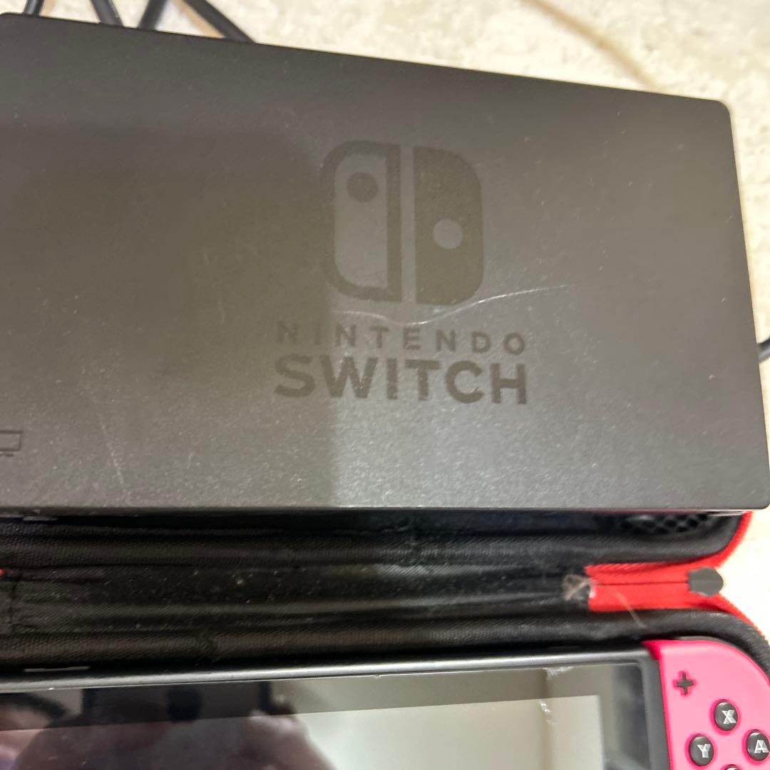 Nintendo Switch 本体 赤/青 ゲームソフト3本付き