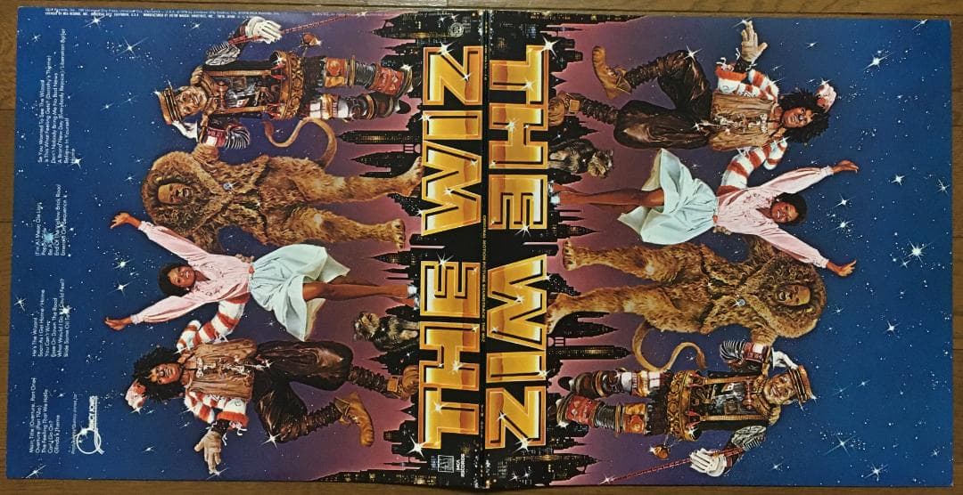 【希少名盤！】映画「THE WIZ」オリジナル・サウンドトラックLPレコード