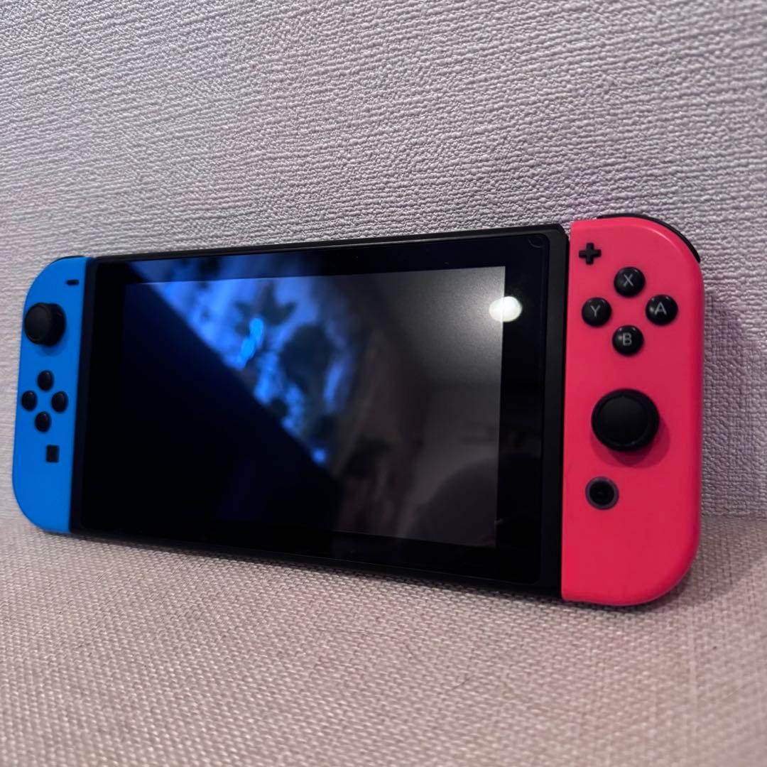 【箱無し】Nintendo Switch 本体 一式 ブルー/オレンジ