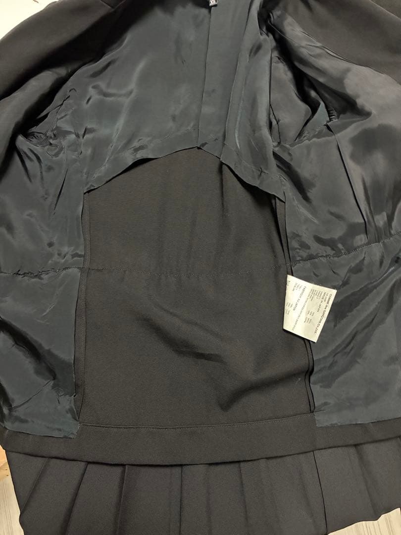 【美品】BLACK COMME des GARCONSプリーツジャケットSS