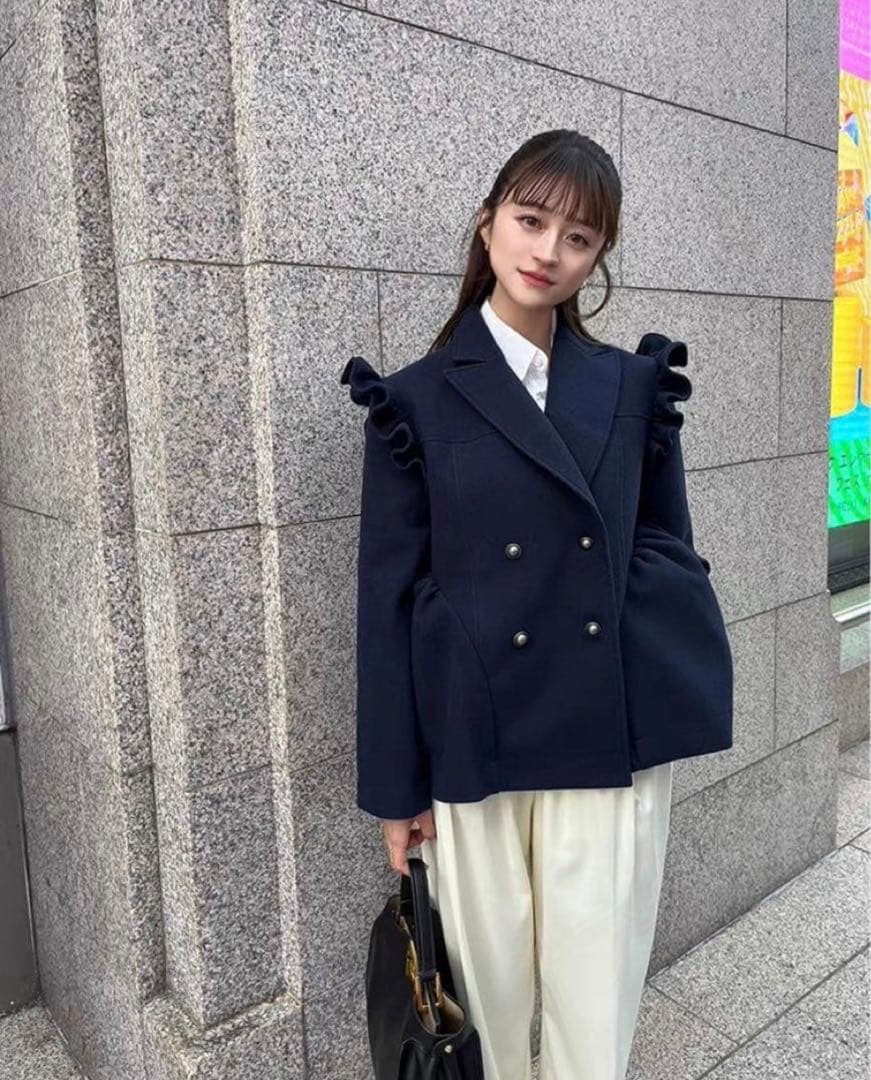 bibiy. BIANCA PUFF JACKET ジャケット　コート　フリル