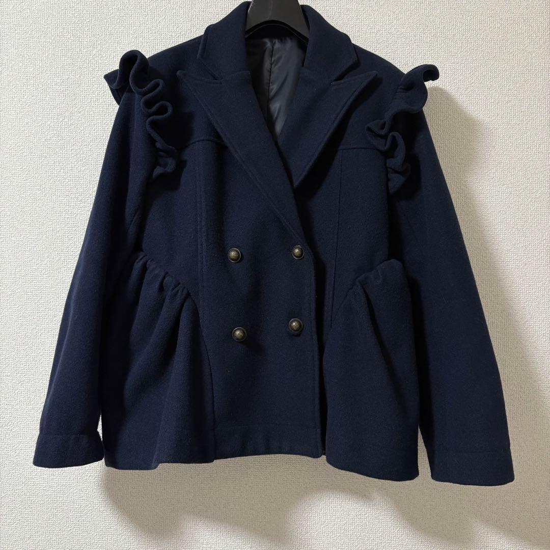 bibiy. BIANCA PUFF JACKET ジャケット　コート　フリル