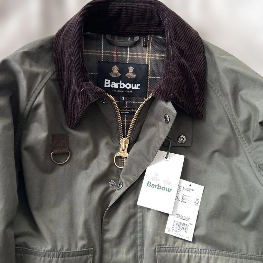 BARBOUR バブアー OS SPEY CASUAL ノンオイル Sサイズ