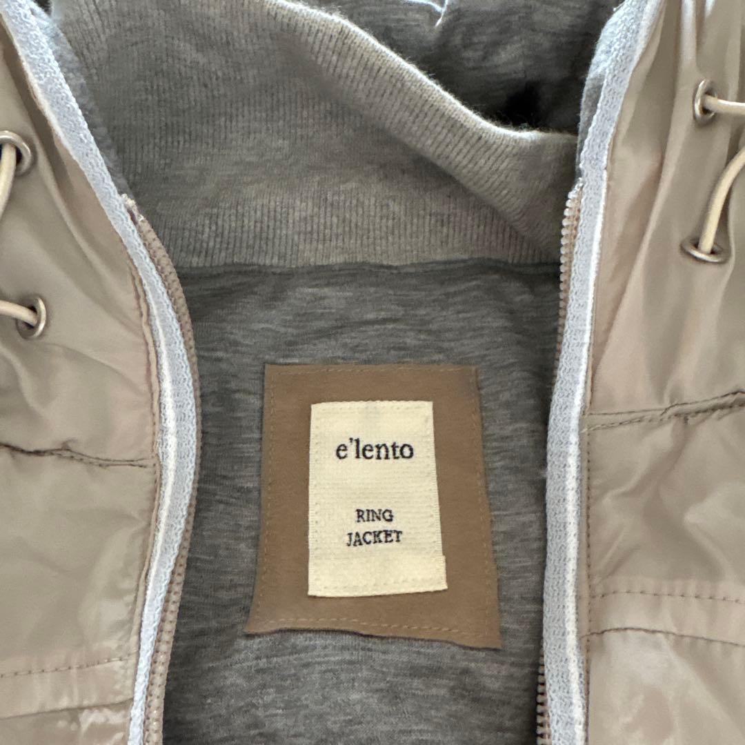 e'lento RING JACKET ジャンパー