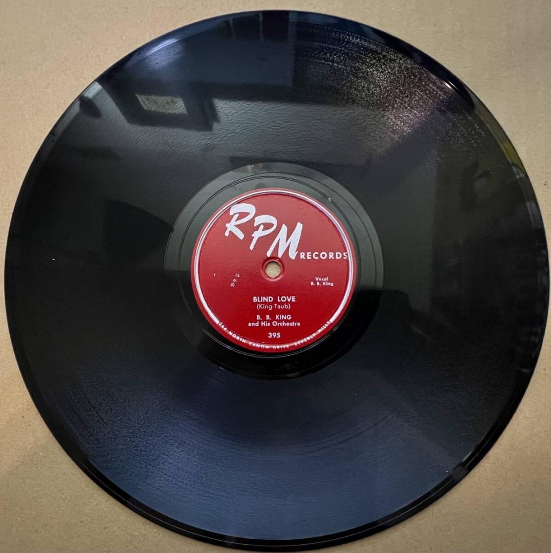 洋楽 B.B. KING RPM Why Did You Leave Me 78rpm