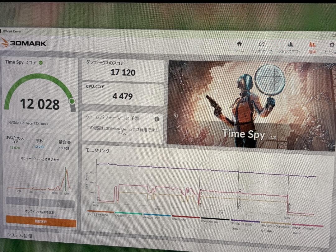 グラフィックボード・グラボ・ビデオカード ZOTAC GeForce RTX 3080 Trinity