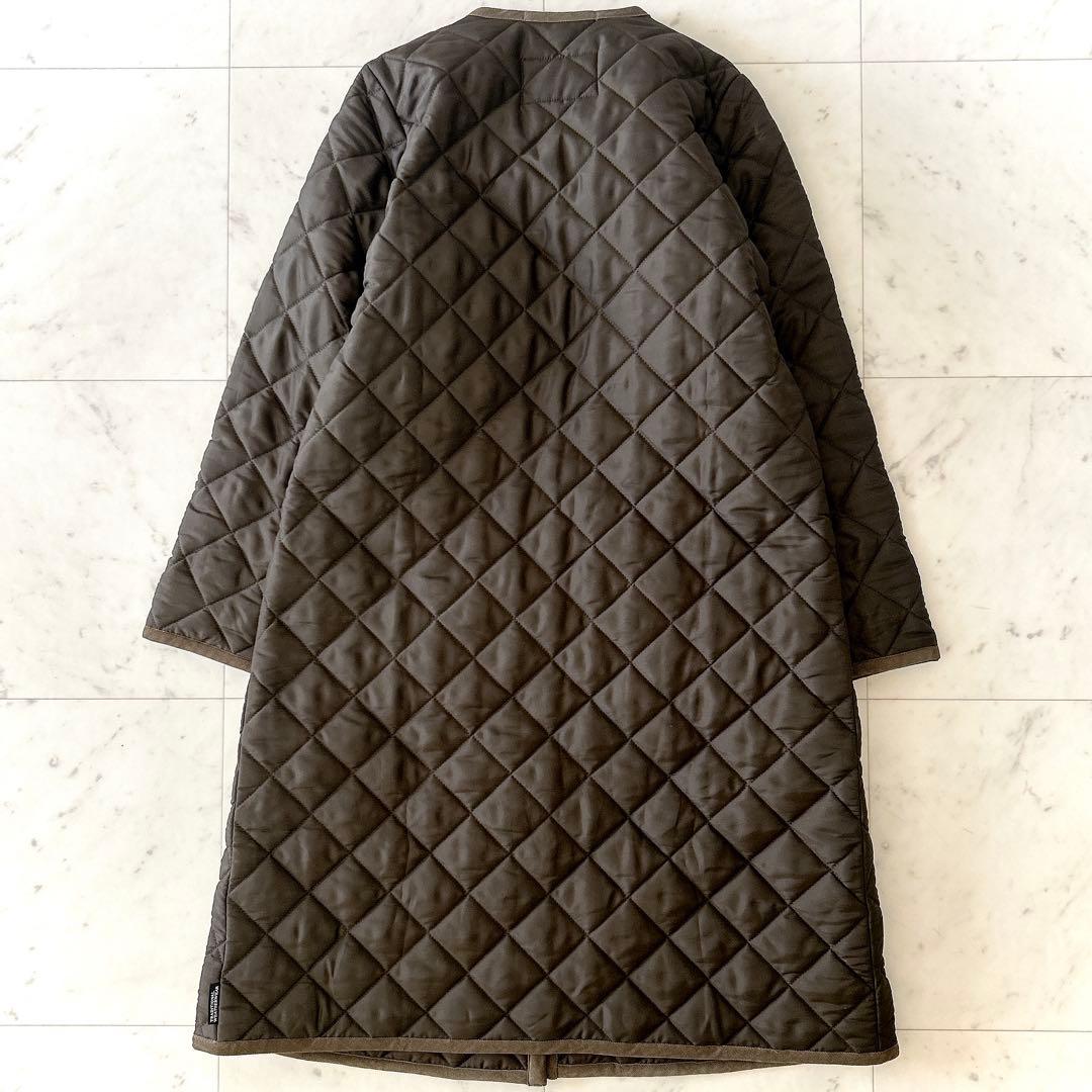 美品 トラディショナルウェザーウェア アークリー ロング丈 34 カーキ系