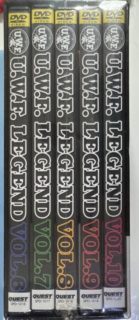 今日明日限定半額 U.W.F COMPLETE BOX stage.2 [DVD