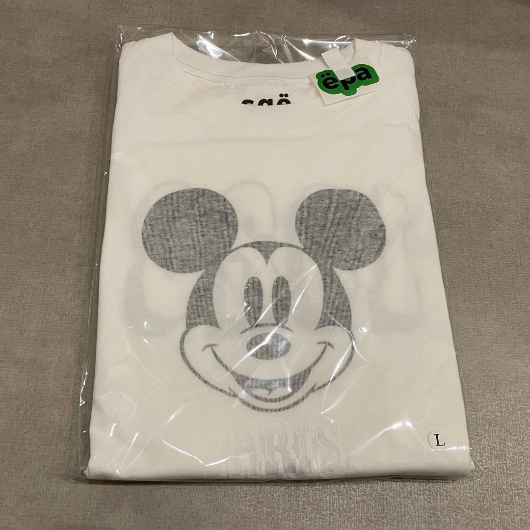 epa エパ　ミッキー　ロングT Lサイズ