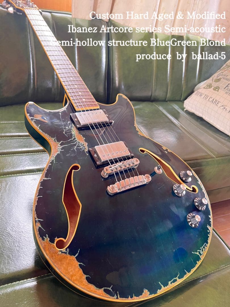 ⭐︎Custom HardAged Ibanez Artcoreセミアコ⭐︎