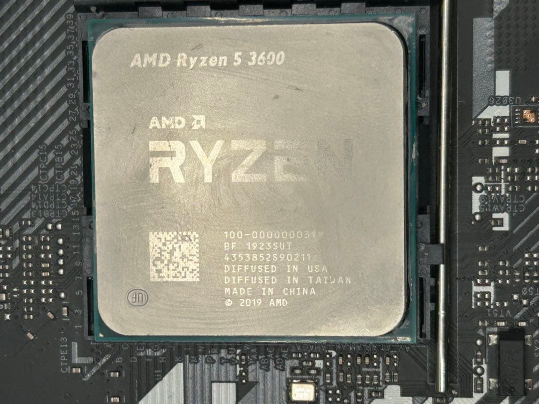 む*ち様 B550 Steel Legend＋Ryzen5 3600＋DDR4