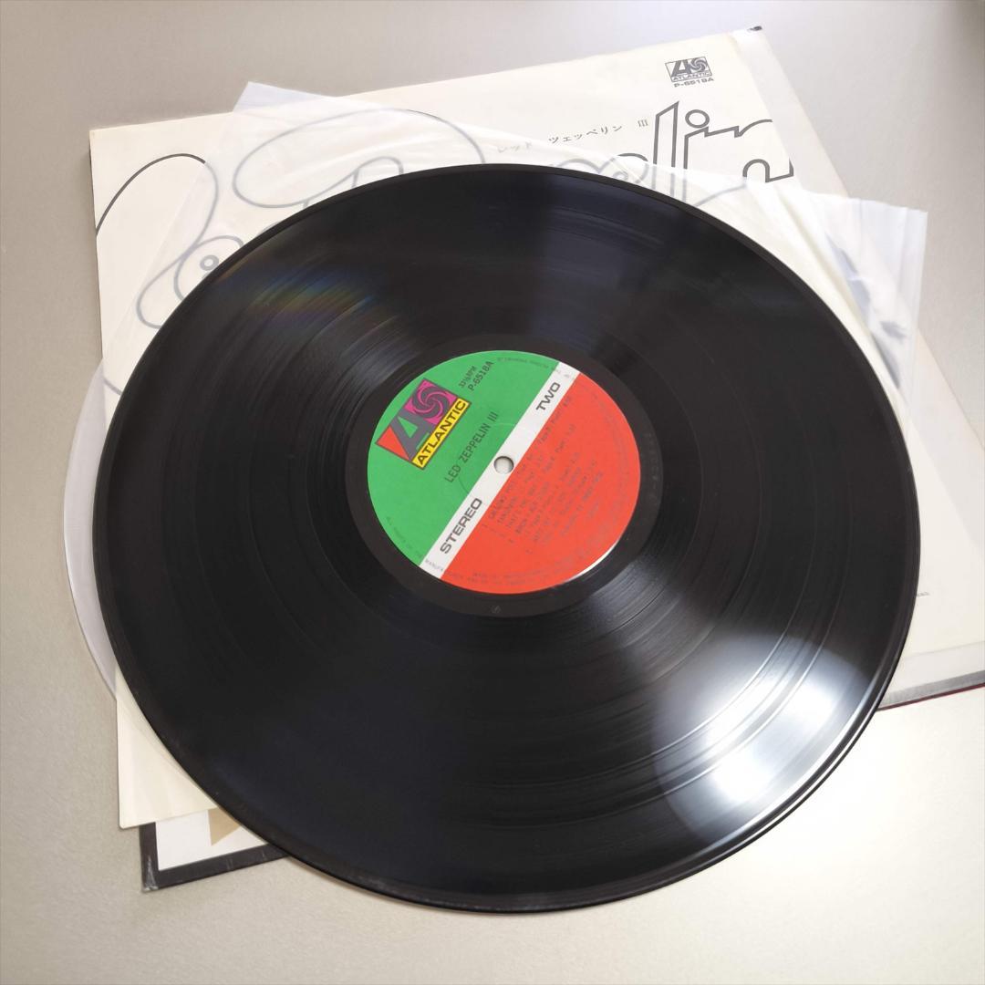 帯付 LP LED ZEPPELIN Ⅲ レッド・ツェッペリン P-6518A