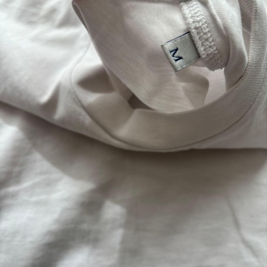 MONCLER ストーン装飾 ホワイト Tシャツ