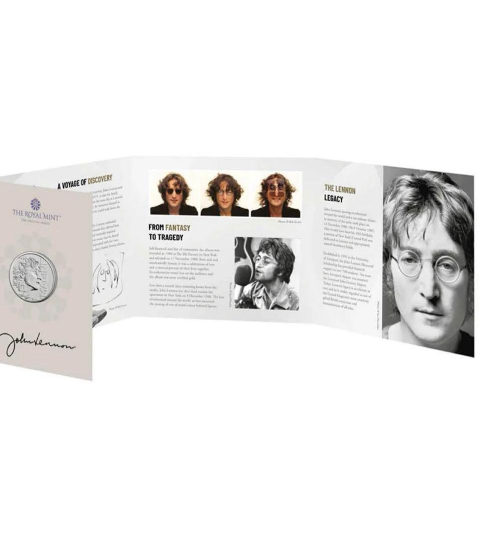 ジョンレノン生誕85周年記念硬貨 イギリス造幣局