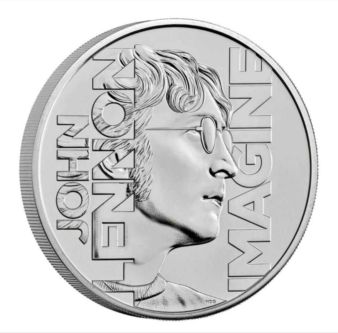 ジョンレノン生誕85周年記念硬貨 イギリス造幣局