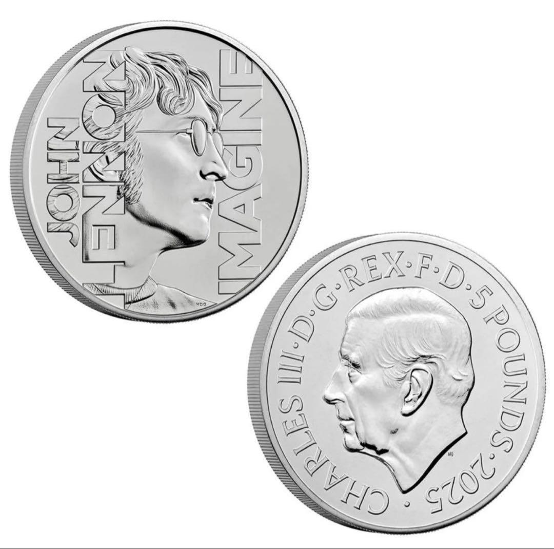 ジョンレノン生誕85周年記念硬貨 イギリス造幣局