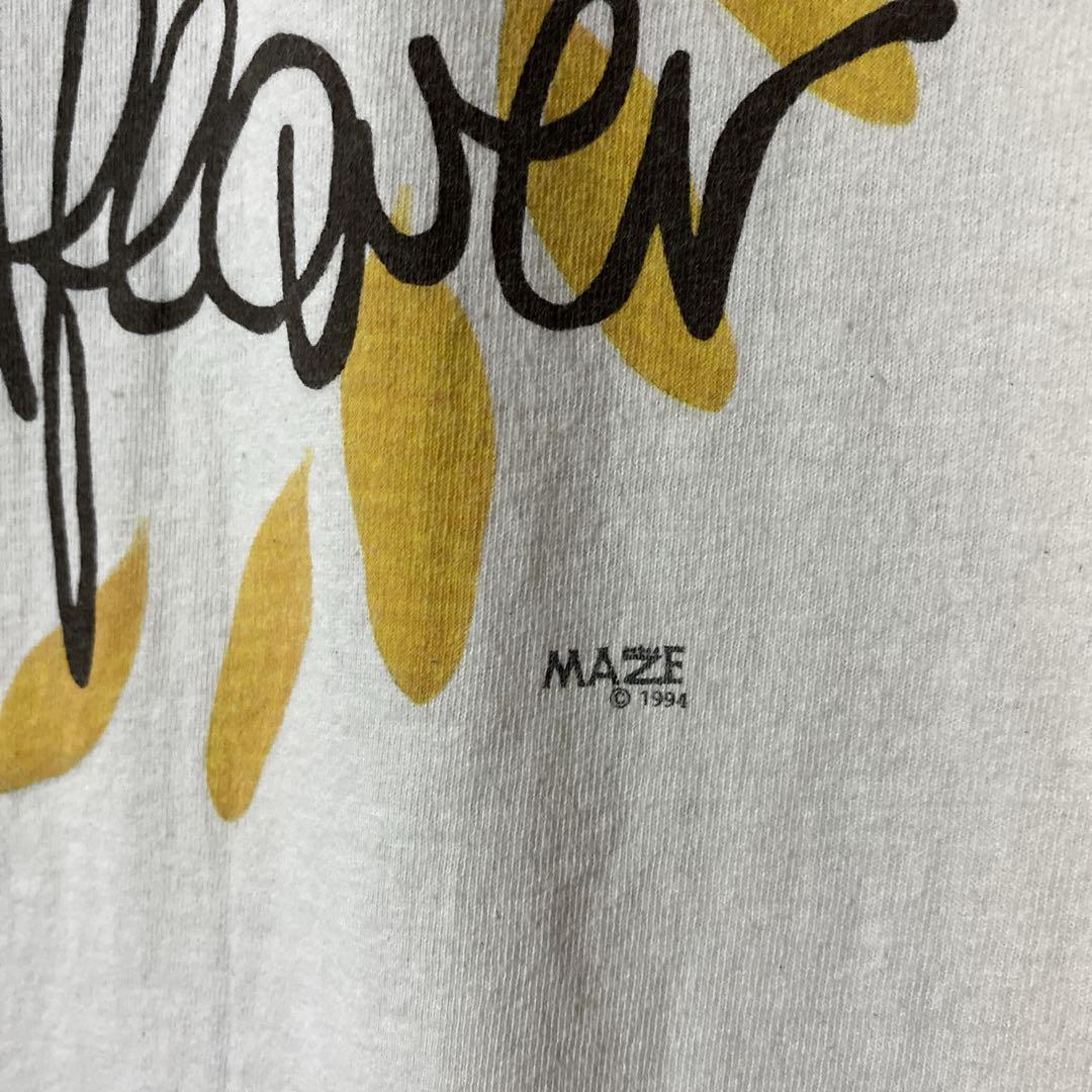 洒落◎ 90s MAZE 向日葵 ひまわり アート Tシャツ ビンテージUSA製