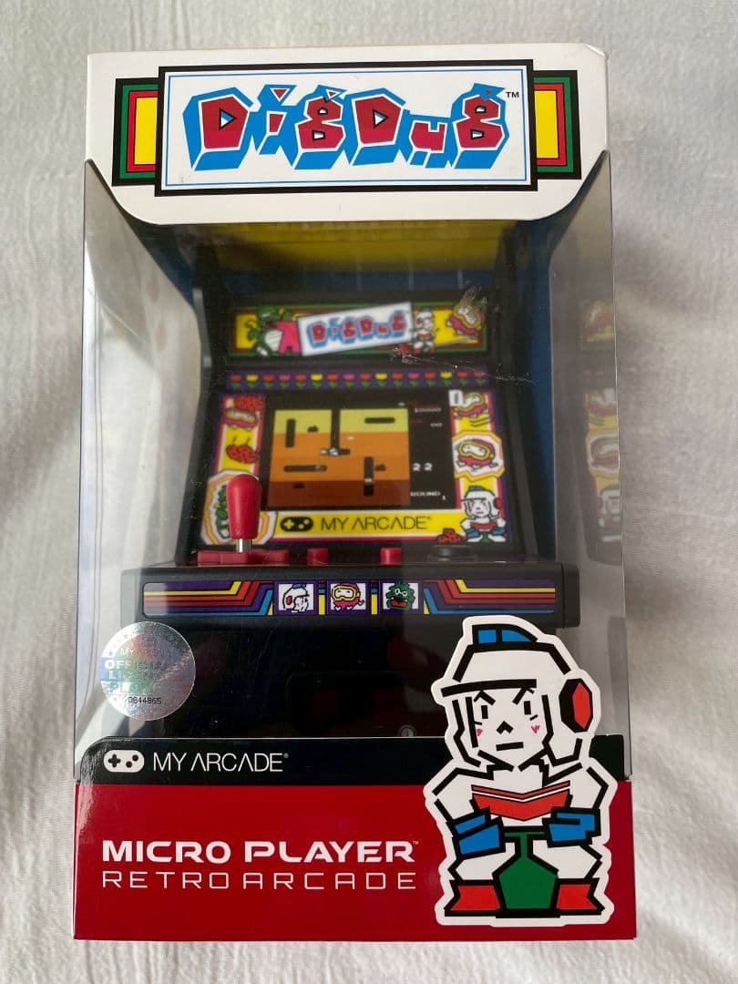 未開封 MY ARCADE Dig Dug レトロアーケードゲーム機 ディグダグ