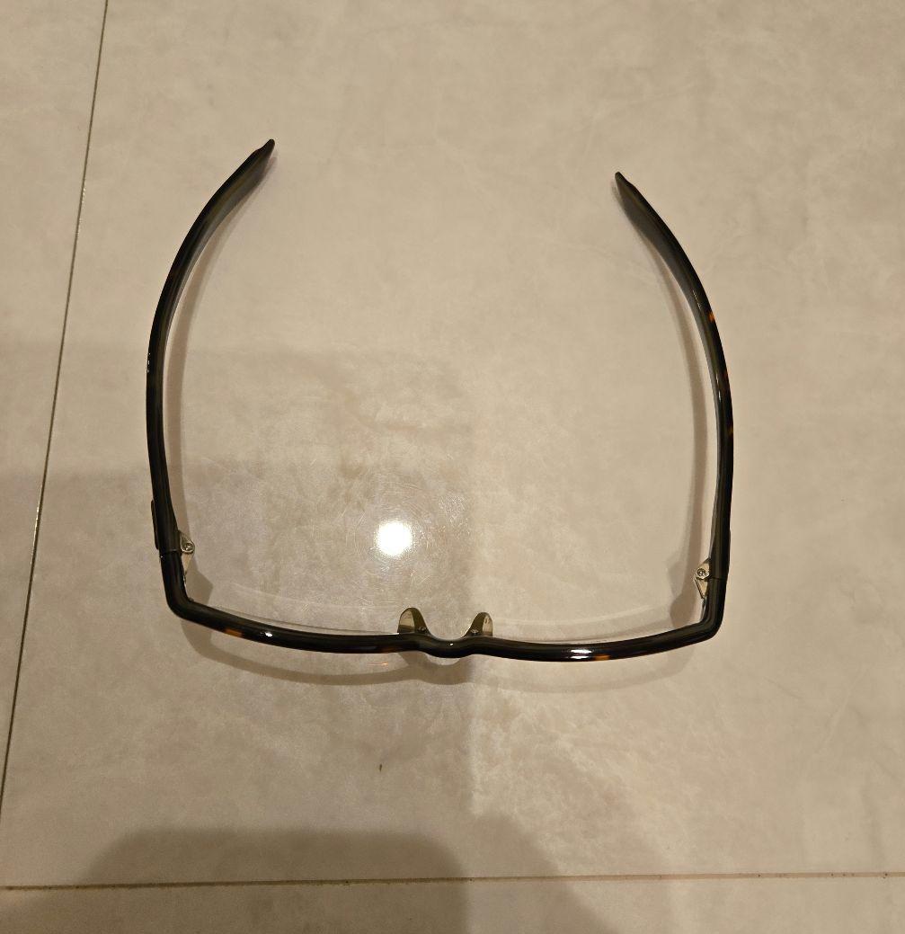 Oakley ブラック サングラス ハーフリム