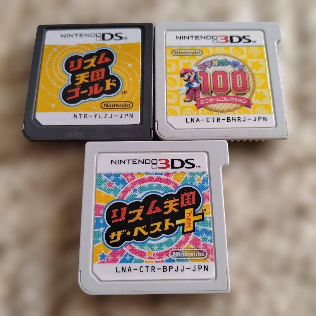【DS·3DS】リズム天国·マリオパーティ· ソフト3本セット まとめ売り