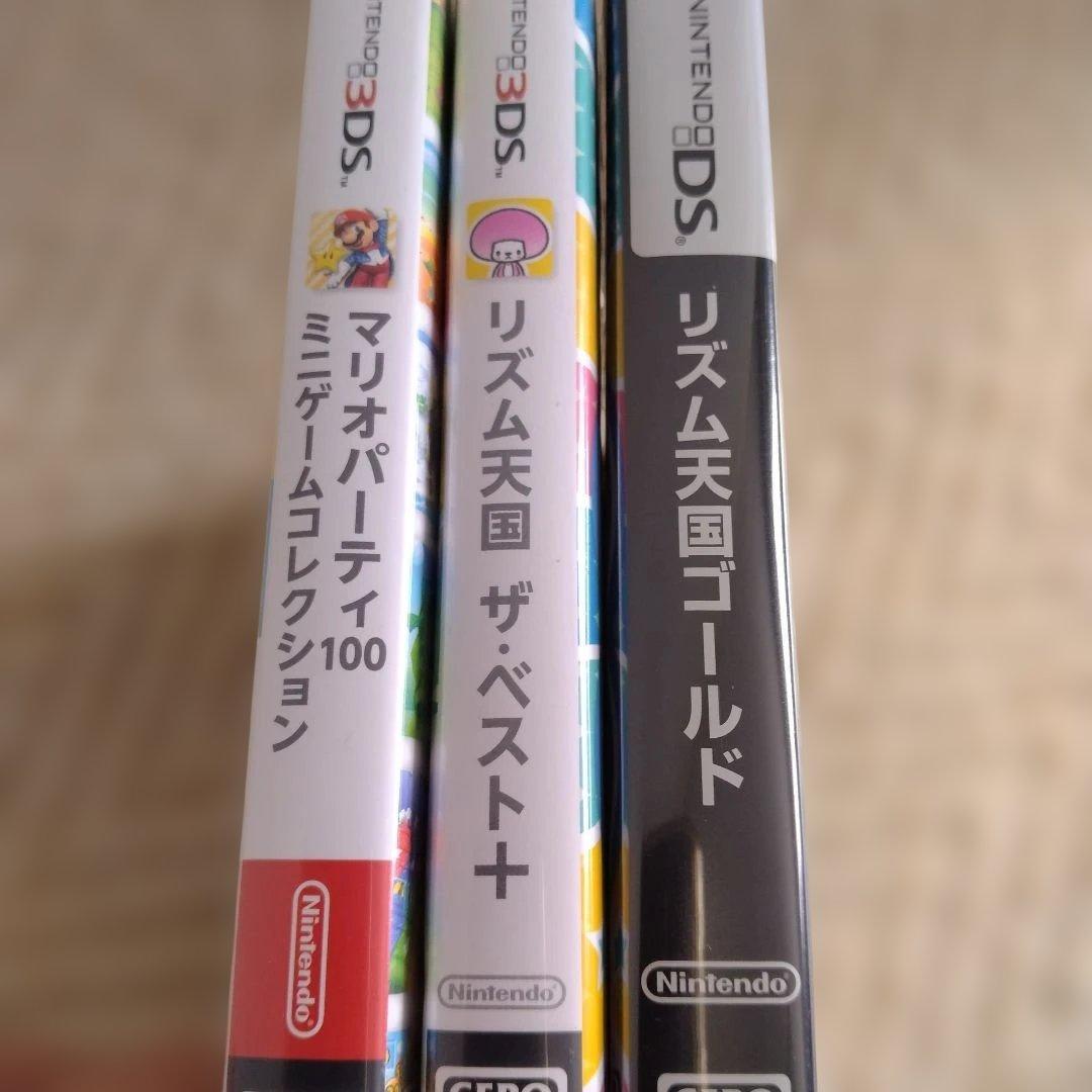【DS·3DS】リズム天国·マリオパーティ· ソフト3本セット まとめ売り