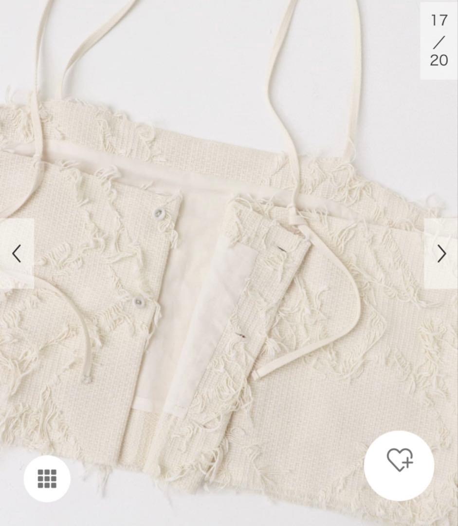かぐれ　完売中　ジャガードキャミソール美品