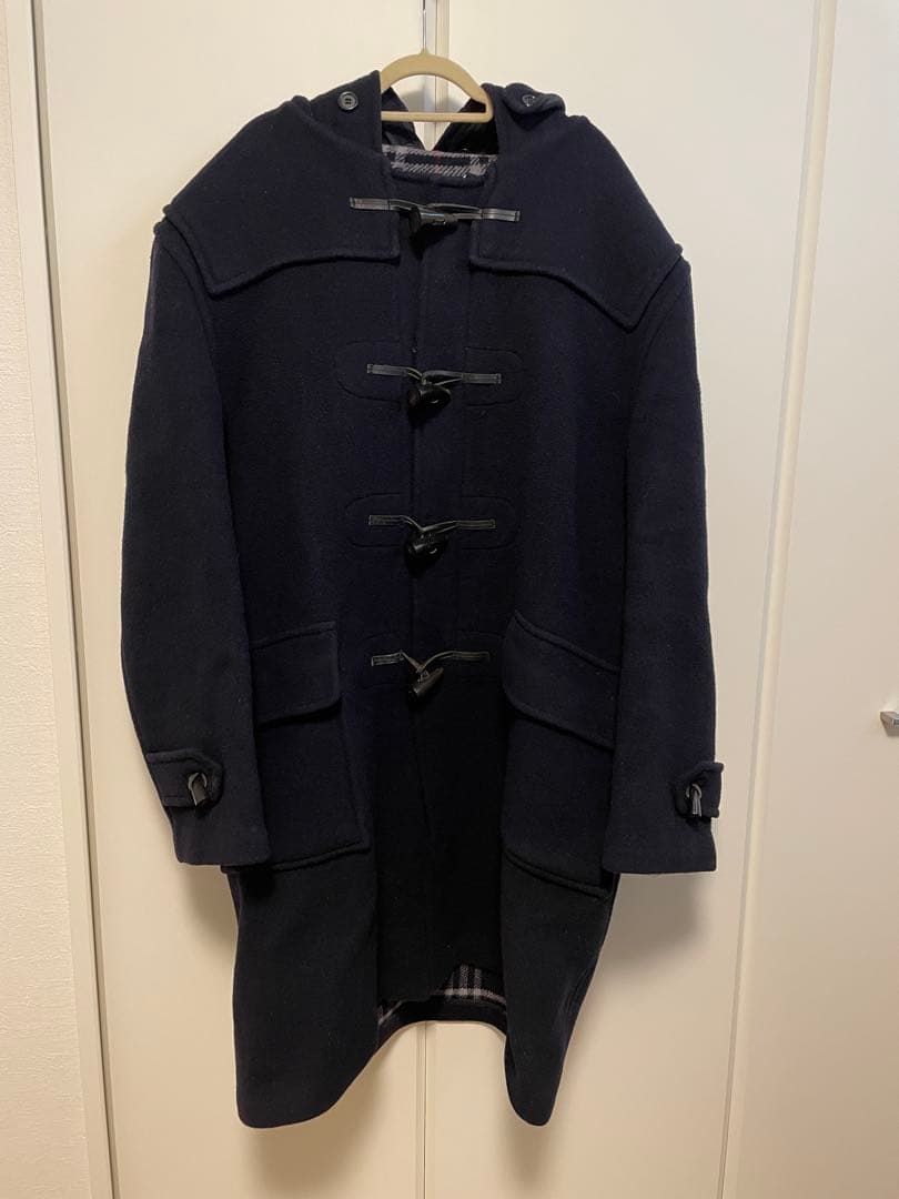 Burberrys メンズ　厚手　フード付き　ダッフルコート