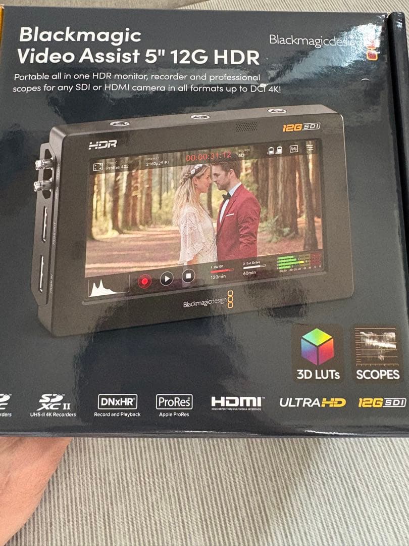 その他 Blackmagic Video Assist 5\" 12G HDR