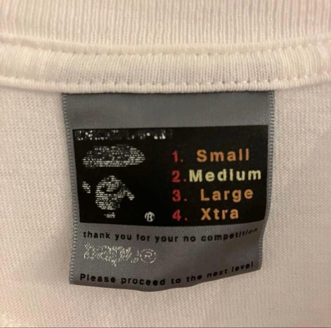 90s　初期タグ　アベイシングエイプ　Tシャツ　半袖　センターロゴプリント