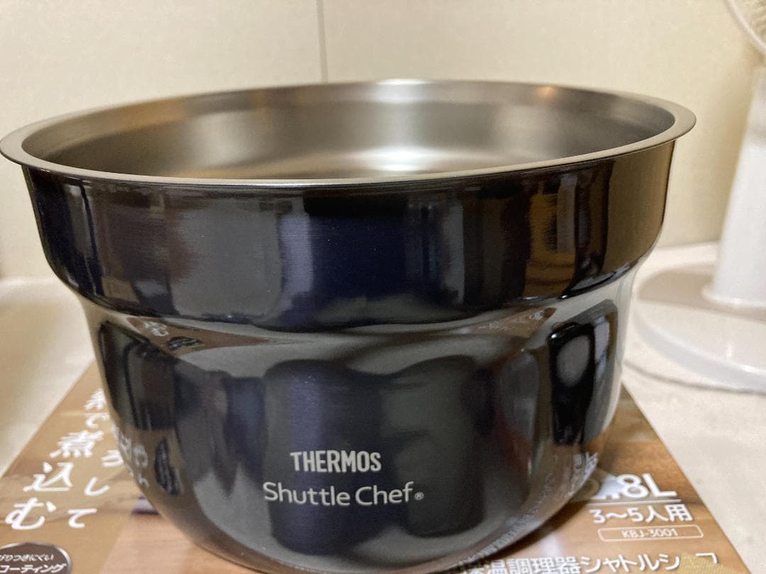 美品　サーモス 真空保温調理器 シャトルシェフ KBJ-3001