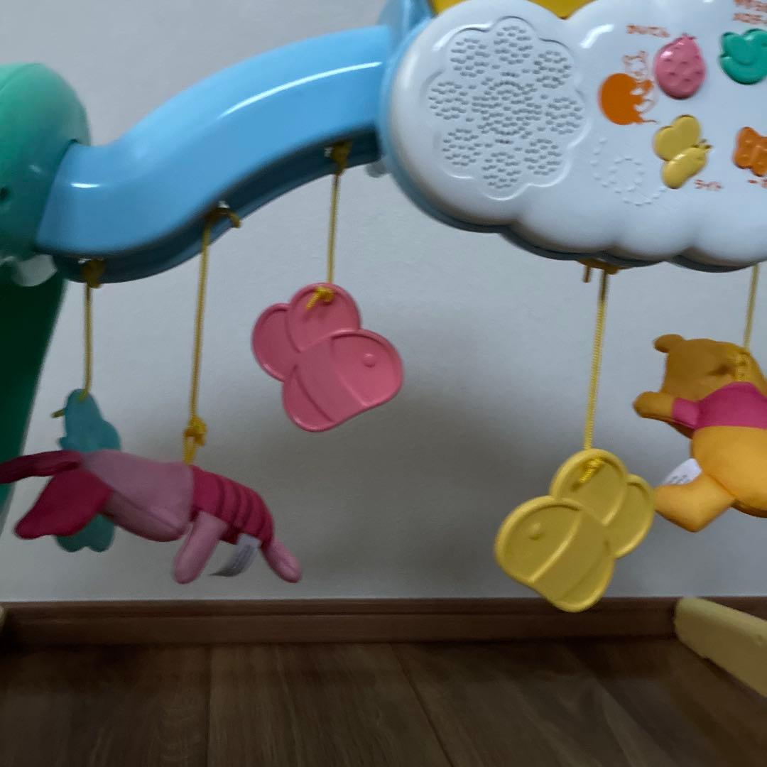 【美品】プーメリー　ベビージム 音楽付き