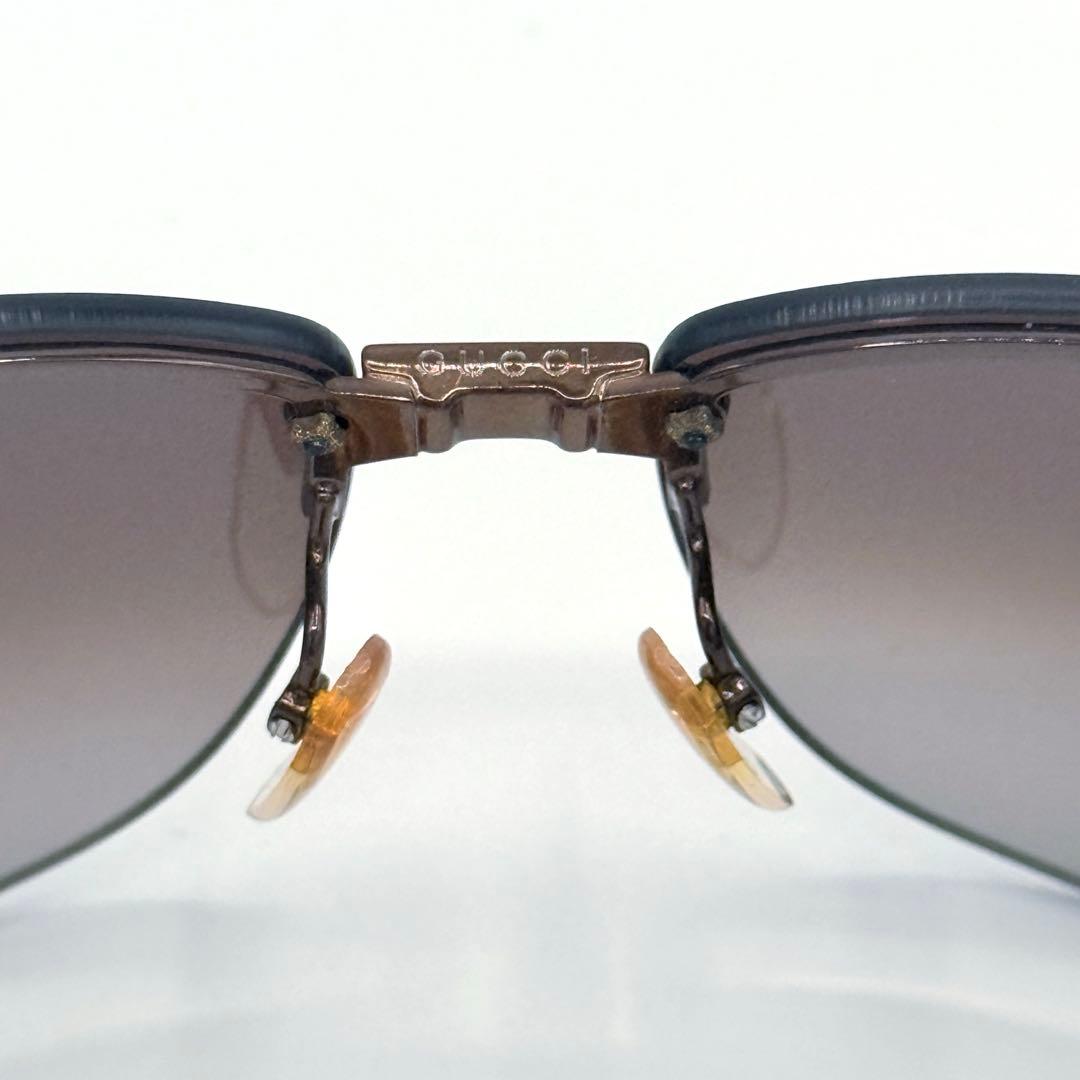 美品✨ GUCCI グッチ サングラス ロゴ リムレス GG2836
