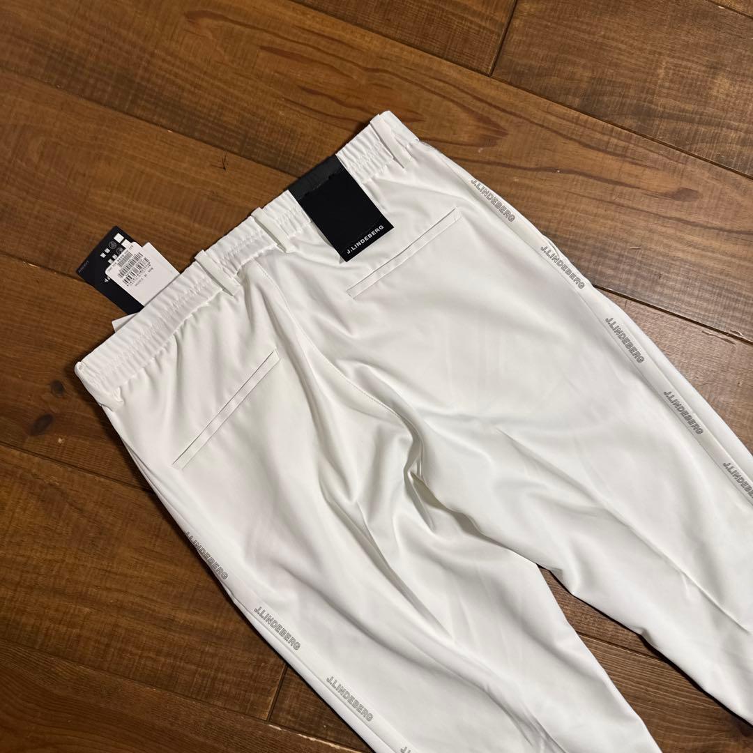未使用 J.LINDEBERG ロングパンツ　 サイズ32 サイドロゴ