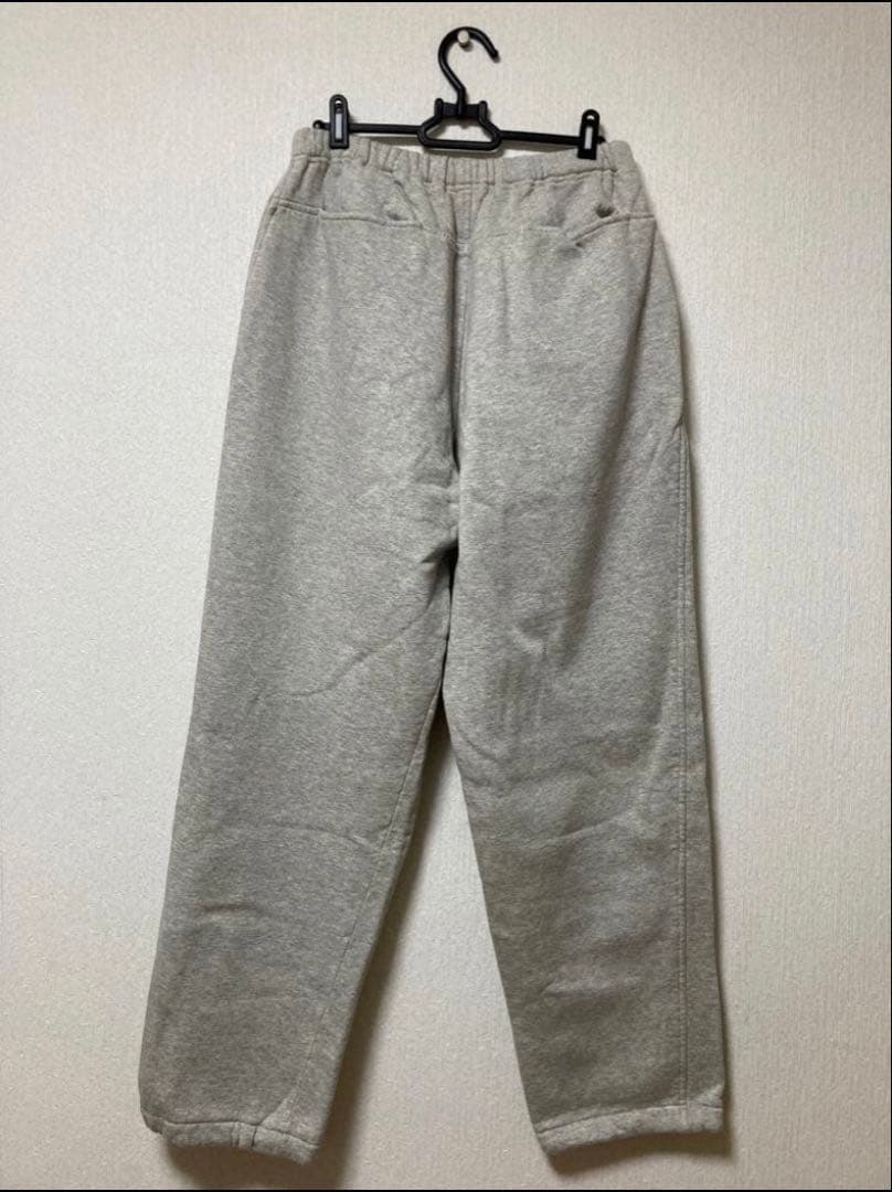 COMOLI コモリ コットン吊裏毛パンツ U03-05004