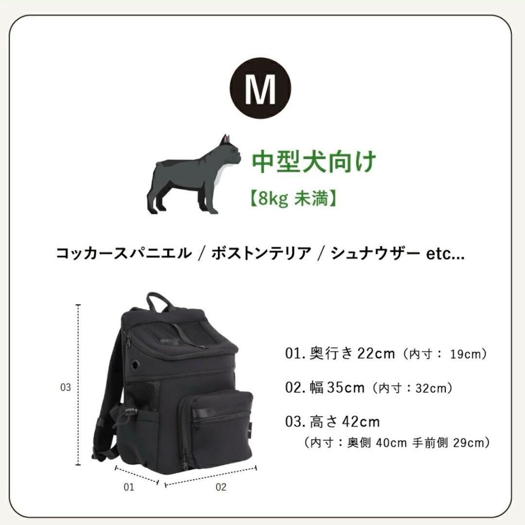 【クレア】CITYDOG ネオプレーン バックパックキャリーM