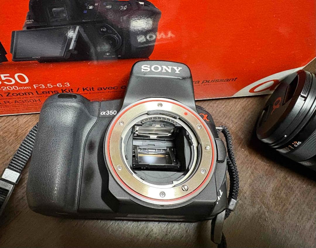 SONY α350 デジタル一眼レフ カメラ ソニー ジャンク品