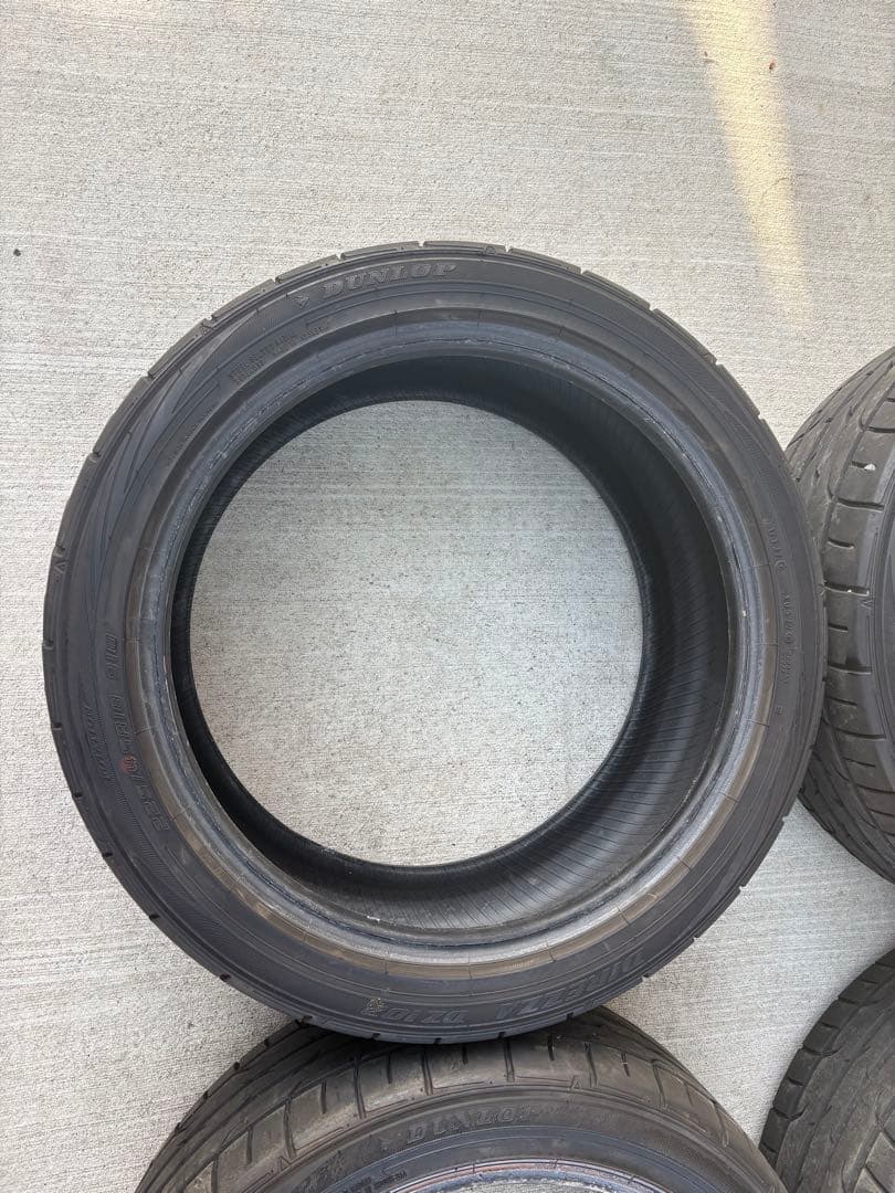 225/45R18 ダンロップ ディレッツァ DZ102 中古タイヤ4本セット