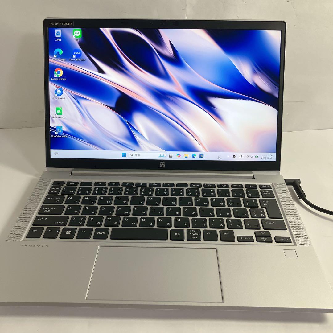 Windowsノート本体 HP ProBook 635 G8 Ryzen5 /NVMe256GB/16