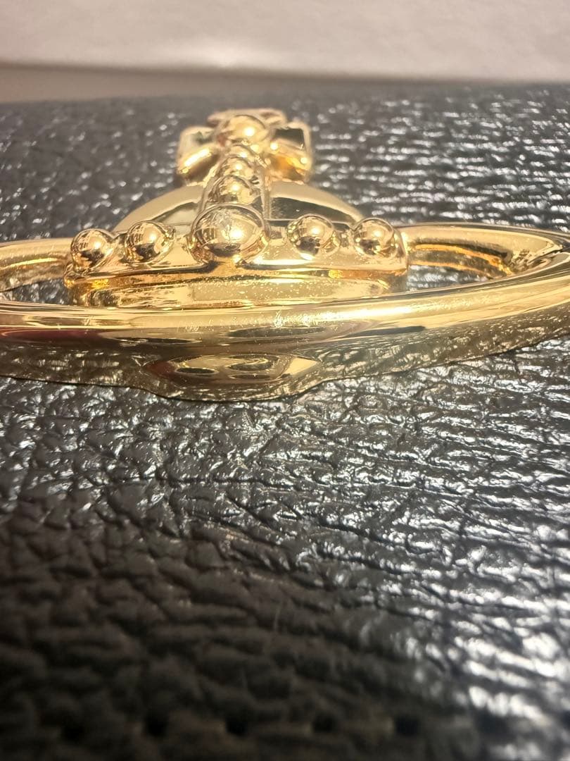 Vivienne Westwood ブラック三つ折り財布(廃盤)