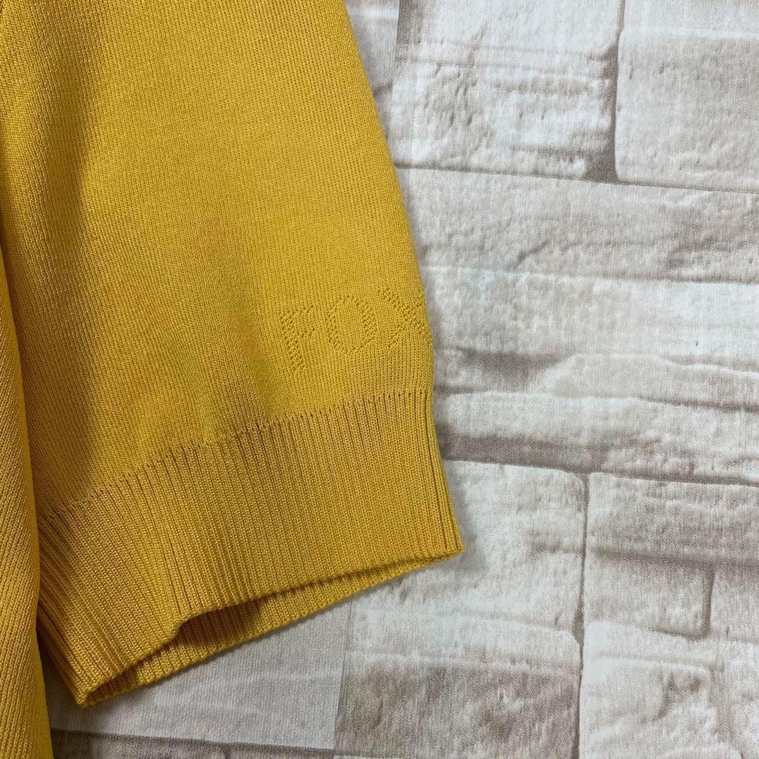 【極美品】フォクシーブティック★Knit Top SUNNY DAY 　イエロー