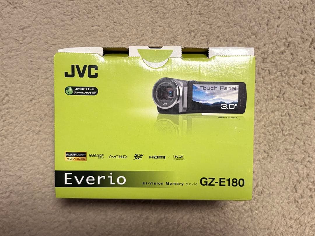 JVC Everio GZ-E180 ビデオカメラ 本体