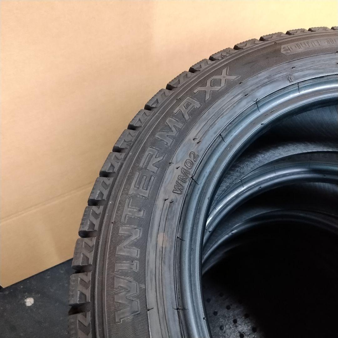 ★バリ山 165/65R15 ダンロップウインターマックスWM02 20年製4本