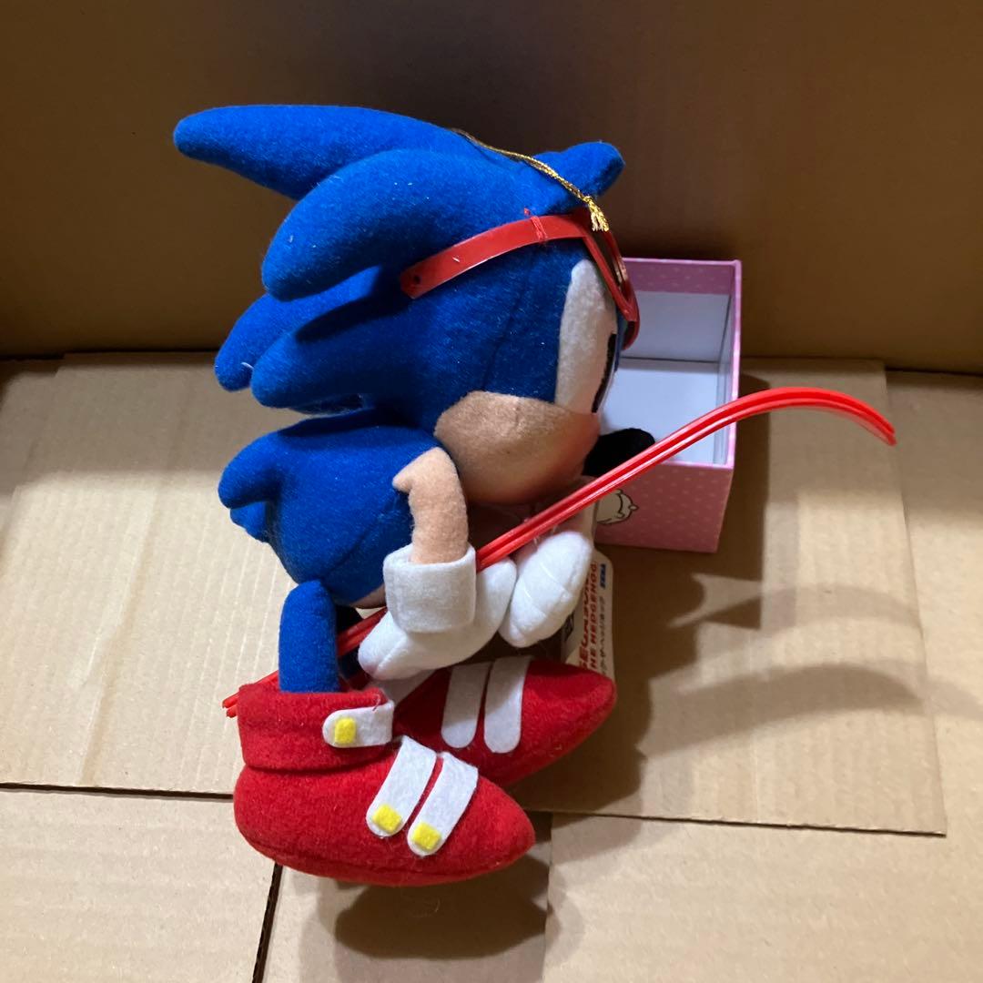 SEGA シーズニック・ザ・ヘッジホッグ ぬいぐるみ　24㎝ほど　スキー