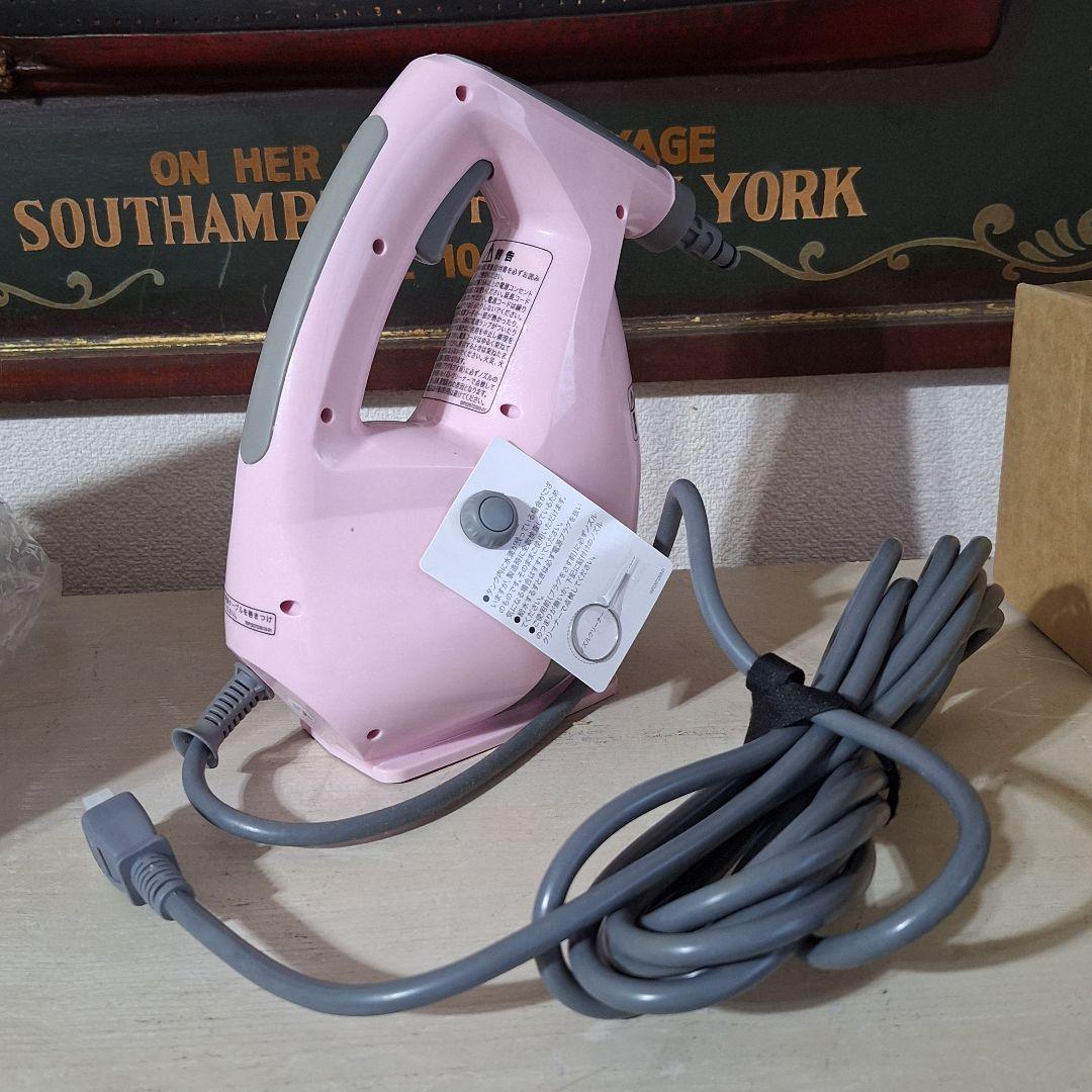 【完全新品・未使用】Shark シャーク スチームポータブル 付属品完備 ピンク